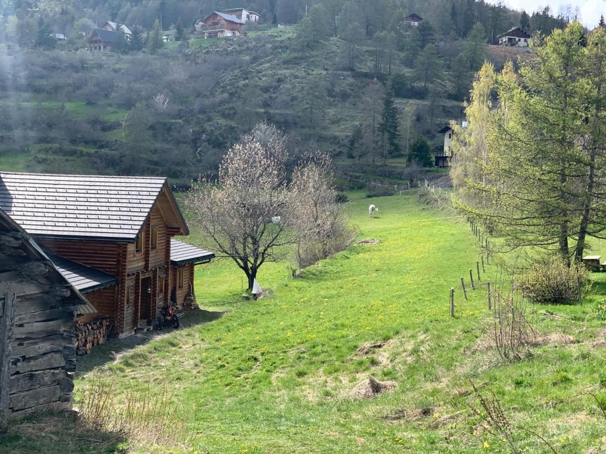 Magnifique Chalet Avec Sauna Roubion Exterior photo