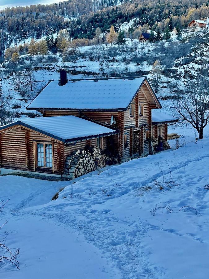 Magnifique Chalet Avec Sauna Roubion Exterior photo